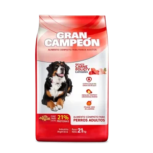 GRAN CAMPEON ADULTO CARNE 21 KG