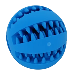 PELOTA DE GOMA MEDIANA AZUL