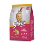 9 LIVES ADULTO CARNE